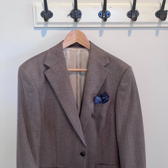 Chevron Blazer Brown par Simons - Le 31 - Picture 2 of 7